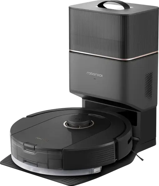 Робот-пилосос з вологим прибиранням RoboRock Q5 Pro+ Black (Q5PRP52-00)