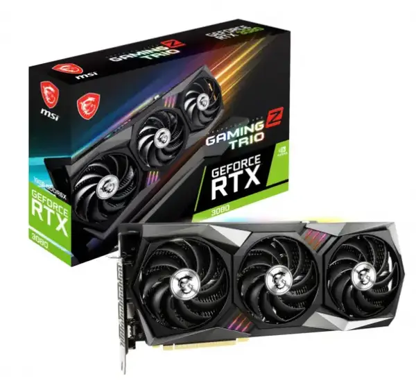 Відеокарта MSI GeForce RTX 3080 GAMING Z TRIO 10G LHR