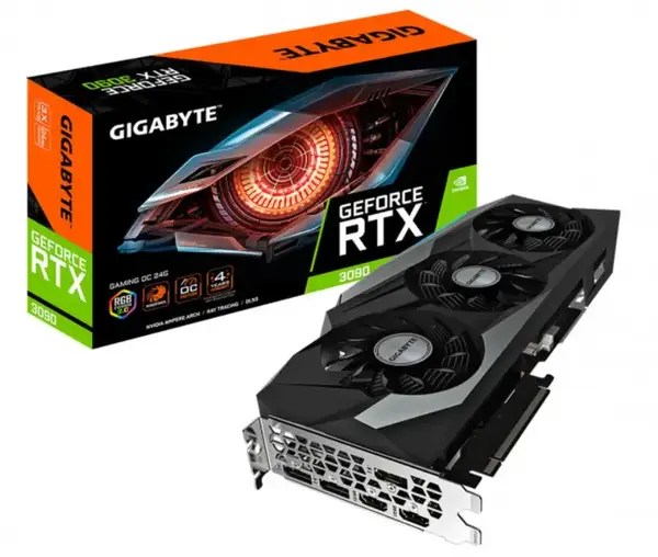 Відеокарта GIGABYTE GeForce RTX 3090 GAMING OC 24G (GV-N3090GAMING OC-24GD)