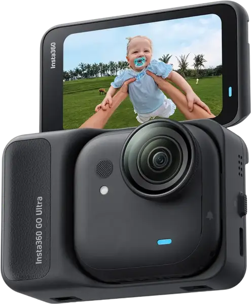 Екшн-камера Insta360 GO Ultra Creator Bundle (Midnight Black) (CINSABEA(GOUltra06) / 6977644765241)