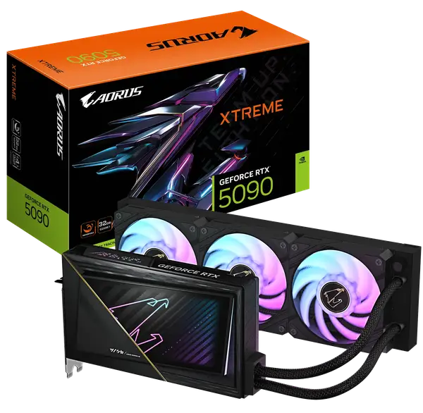 Відеокарта Gigabyte GeForce RTX 5090 AORUS Xtreme Waterforce 32GB GDDR7 DLSS4 (GV-N5090AORUSX W-32GD)