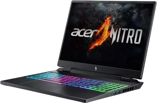 Ноутбук Acer Nitro 16 Ryzen 5-8645HS/8GB/512/Win11 RTX4050 180Hz (AN16-42 || NH.QPJEP.005)