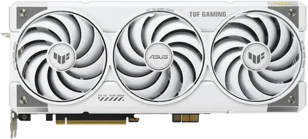 Відеокарта ASUS GeForce RTX 5070 Ti TUF Gaming OC White BTF 16GB GDDR7 DLSS4 (TUF-RTX5070TI-O16G-BTF-WHITE)