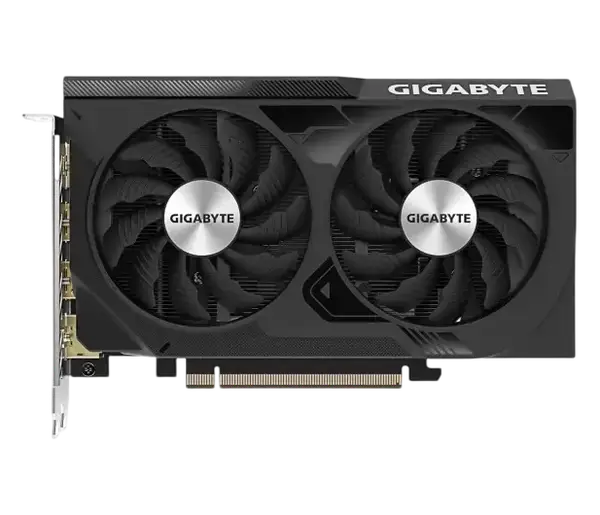 Видеокарта Gigabyte GeForce RTX 4060 Windforce OC 8 ГБ GDDR6 (GV-N4060WF2OC-8GD)