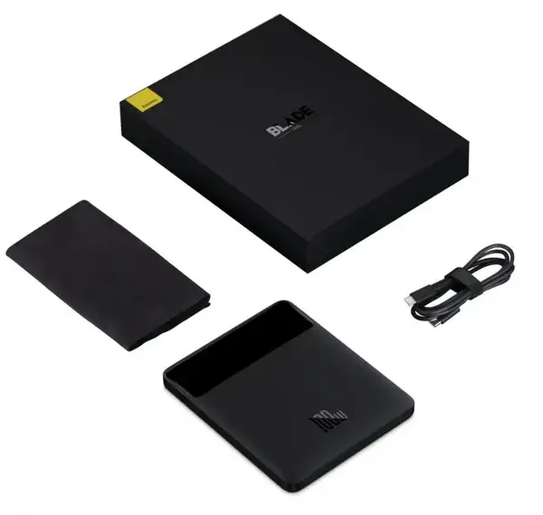 Внешний аккумулятор (Power Bank) Baseus Blade Digital Display 20000 mAh PD 100W Black (PPDGL-01)