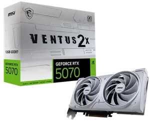 Відеокарта MSI GeForce RTX 5070 12G VENTUS 2X OC WHITE