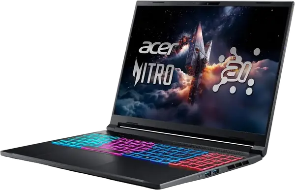 Ноутбук Acer Nitro V 16S AI Ryzen AI 7-350/32GB/1TB RTX5060 (ANV16S-61 || NH.QXREP.008)