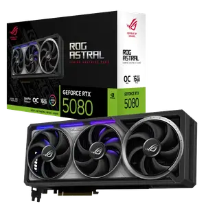 Відеокарта ASUS GeForce RTX 5080 ROG Astral OC 16GB GDDR7 DLSS4 (ROG-ASTRAL-RTX5080-O16G-GAMING)