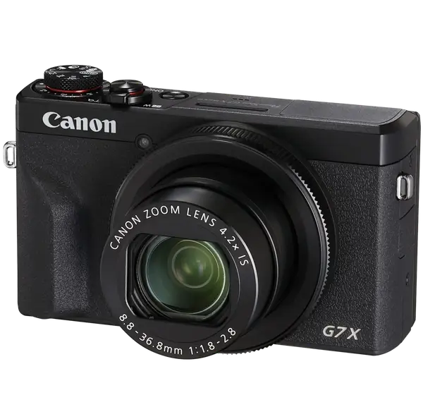 Бездзеркальний фотоапарат Canon PowerShot G7X Mark III Black (3637C013)