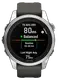 Смарт-часы Garmin Fenix 7S Pro Solar Silver w. Graphite Band (010-02776-00/01)