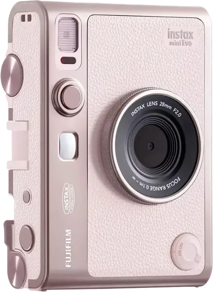Фотокамера миттєвого друку Fujifilm Instax Mini EVO - Gentle Rose (16962315)