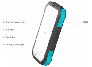 Зовнішній акумулятор (Power Bank) з ліхтарем LAMAX Journey 12000 mAh (LMXJOUR12220200997)