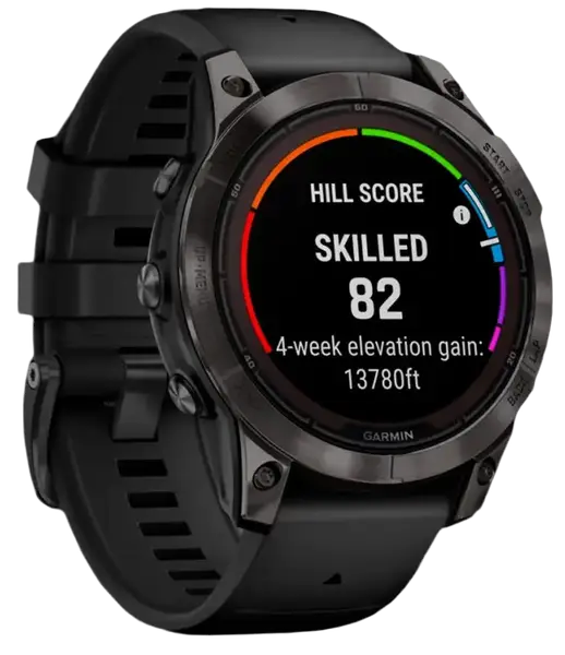 Смарт-часы Garmin Fenix 7X Pro Solar Slate Gray w. Black Band (010-02778-00/01)