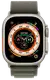 Смарт-годинник Apple Watch Ultra GPS + Cellular 49mm Titanium Case with Green Alpine Loop - Small (MNHC3/MNHJ3)