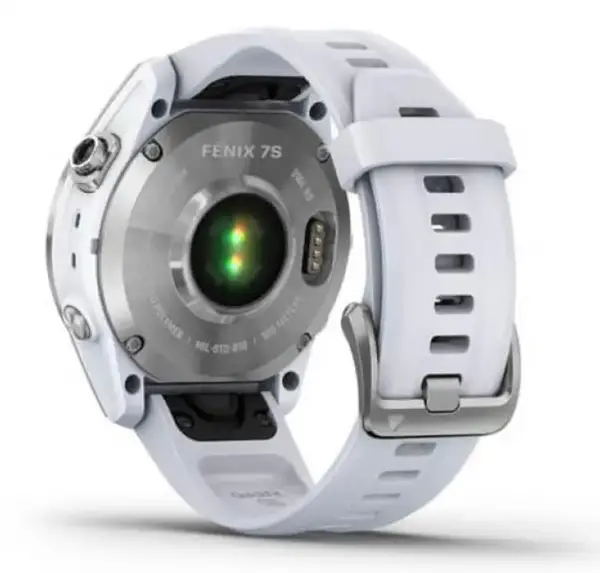 Смарт-годинник Garmin Fenix 7S Silver with Whitestone Band (010-02539-02/03)