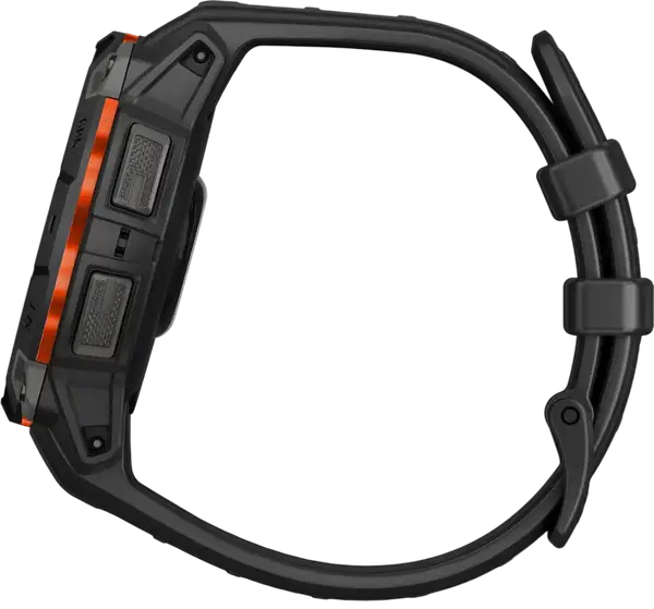 Смарт-годинник Garmin Instinct 3 45mm Solar Black with Black Band (010-02934-00)