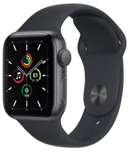 Смарт-годинник Apple Watch SE GPS 40mm Space Gray Aluminum Case w. Midnight S. Band (MKQ13)