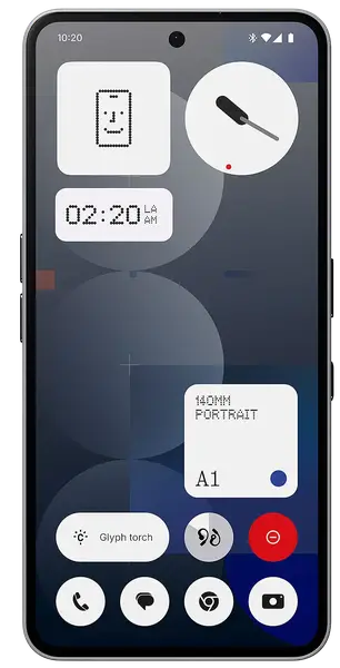 Смартфон Nothing Phone (3a) Pro 12/256GB Gray 120Hz (A10400167)