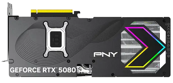 Відеокарта PNY GeForce RTX 5080 ARGB OC 16 ГБ GDDR7 DLSS4 (VCG508016TFXXPB1-O)