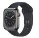 Смарт-годинник Apple Watch 8 45/Graphite Steel/Midnight Sport LTE (MNKU3)