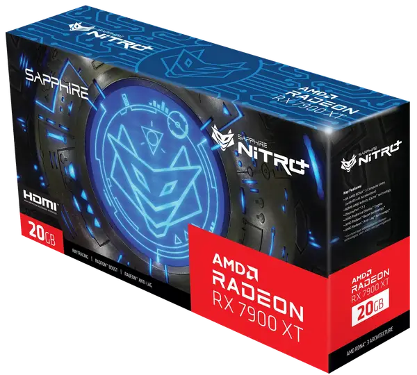 Відеокарта Sapphire Radeon RX 7900 XT NITRO+ GAMING OC 20GB GDDR6 (11323-01-40G)