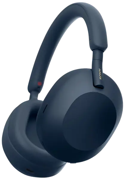 Навушники з мікрофоном Sony WH-1000XM5 Midnight Blue (WH1000XM5L.CE7)
