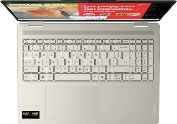 Ноутбук Lenovo Yoga 7 2-in-1 16AKP10 Ryzen AI 7 350 / 32 GB / 1 TB / W11 / 120 Hz (83JU001BPB)
