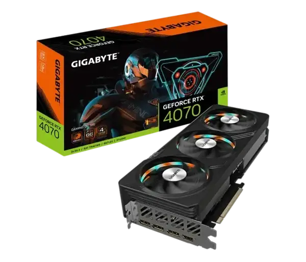 Відеокарта GIGABYTE GeForce RTX 4070 GAMING OC 12G (GV-N4070GAMING OC-12GD)