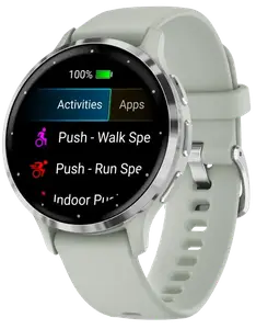 Смарт-годинник Garmin Venu 3S Silver S. Steel Bezel w. Sage Gray Case and S. Band (010-02785-01) Смарт-годинник Garmin Venu 3S Silver S. Steel Bezel w. Sage Gray Case and S. Band (010-02785-01)