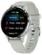 Смарт-годинник Garmin Venu 3S Silver S. Steel Bezel w. Sage Gray Case and S. Band (010-02785-01)