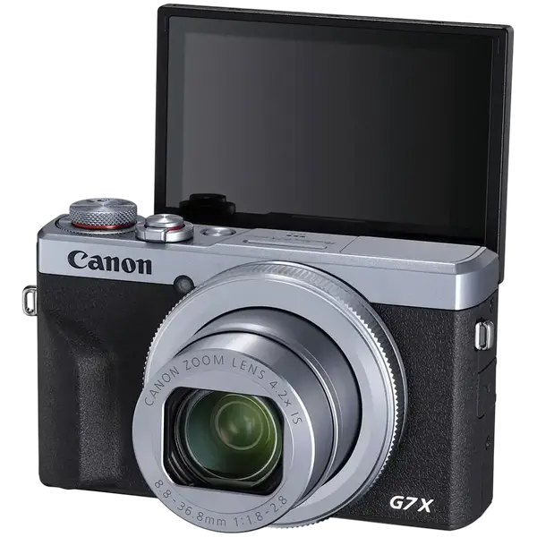 Компактний фотоапарат Canon PowerShot G7 X Mark III Silver (3638C013)