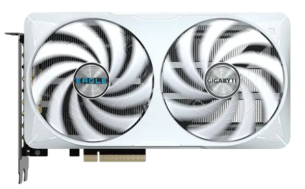 Відеокарта Gigabyte GeForce RTX 5060 Ti Eagle OC Ice 16GB GDDR7 DLSS4 (GV-N506TEAGLEOC ICE-16GD)