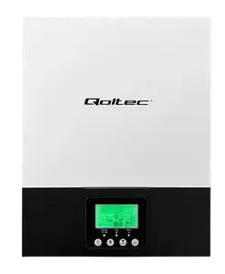 Гібридний сонячний інвертор Qoltec Hybrid Off-Grid 2,4KW / 80A / MPPT (53876)