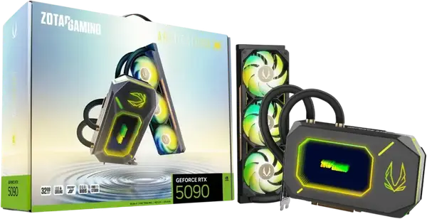 Відеокарта Zotac GeForce RTX 5090 ArcticStorm AIO 32GB GDDR7 DLSS4 (ZT-B50900K-30P)