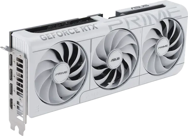 Відеокарта ASUS GeForce RTX 5070 Prime OC White 12GB GDDR7 DLSS4 (PRIME-RTX5070-O12G-WHITE)