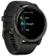 Смарт-годинник Garmin Venu 2 Slate Stainless Steel Bezel with Black Case and Silicone Band (010-02430-11/01)