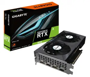 Відеокарта GIGABYTE GeForce RTX 3050 EAGLE 8G (GV-N3050EAGLE-8GD) Відеокарта GIGABYTE GeForce RTX 3050 EAGLE 8G (GV-N3050EAGLE-8GD)