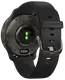 Смарт-часы Garmin Venu 2 Plus Slate Stainless Steel Bezel with Black Case and Silicone Band (010-02496-11)