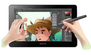 Графический планшет BOSTO BT-12HDT