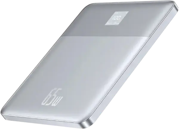 Зарядний пристрій (Powerbank) Baseus Blade2 PowerBank 12000mAh 65W Silver (P10063801S13-00)