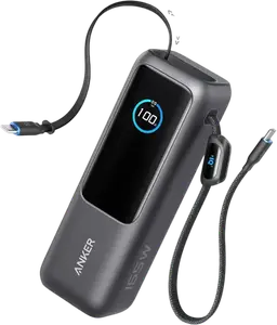 Зарядний пристрій (PowerBank) Anker Power Bank 25000mAh 165W USB-C Retractable Cable (A1695H11)