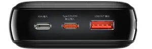 Зовнішній акумулятор (Power Bank) Baseus Power Bank 20000mAh з USB-C Cable Q Pow Display 22.5W Black (PPQD-I01)