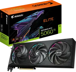 Відеокарта Gigabyte GeForce RTX 5060 Ti AORUS Elite 16GB GDDR7 DLSS4 (GV-N506TAORUS E-16GD) Відеокарта Gigabyte GeForce RTX 5060 Ti AORUS Elite 16GB GDDR7 DLSS4 (GV-N506TAORUS E-16GD)
