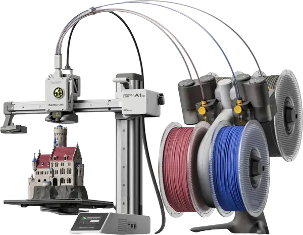 3D принтер Bambu Lab A1 mini AMS Lite