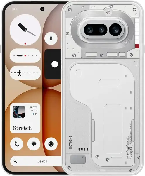 Смартфон Nothing Phone (4a) 8/128GB White (A10400277)