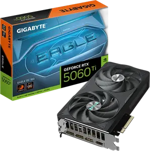 Відеокарта Gigabyte GeForce RTX 5060 Ti Eagle OC 16GB GDDR7 DLSS4 (GV-N506TEAGLE OC-16GD) Відеокарта Gigabyte GeForce RTX 5060 Ti Eagle OC 16GB GDDR7 DLSS4 (GV-N506TEAGLE OC-16GD)