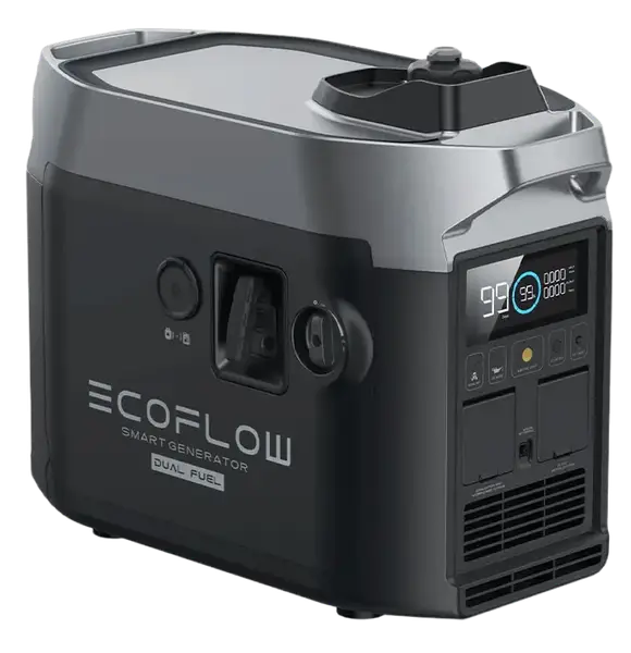 Інверторний комбінований генератор (газ-бензин) EcoFlow Smart Generator Dual Fuel (GasEBDUAL-EU)