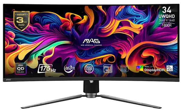 Монітор MSI MAG 341CQP QD-OLED