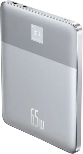 Зарядний пристрій (Powerbank) Baseus Blade2 PowerBank 12000mAh 65W Silver (P10063801S13-00)