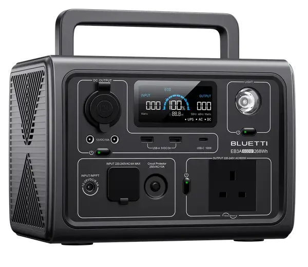 Зарядна станція BLUETTI EB3A Portable Power Station (PB930784)